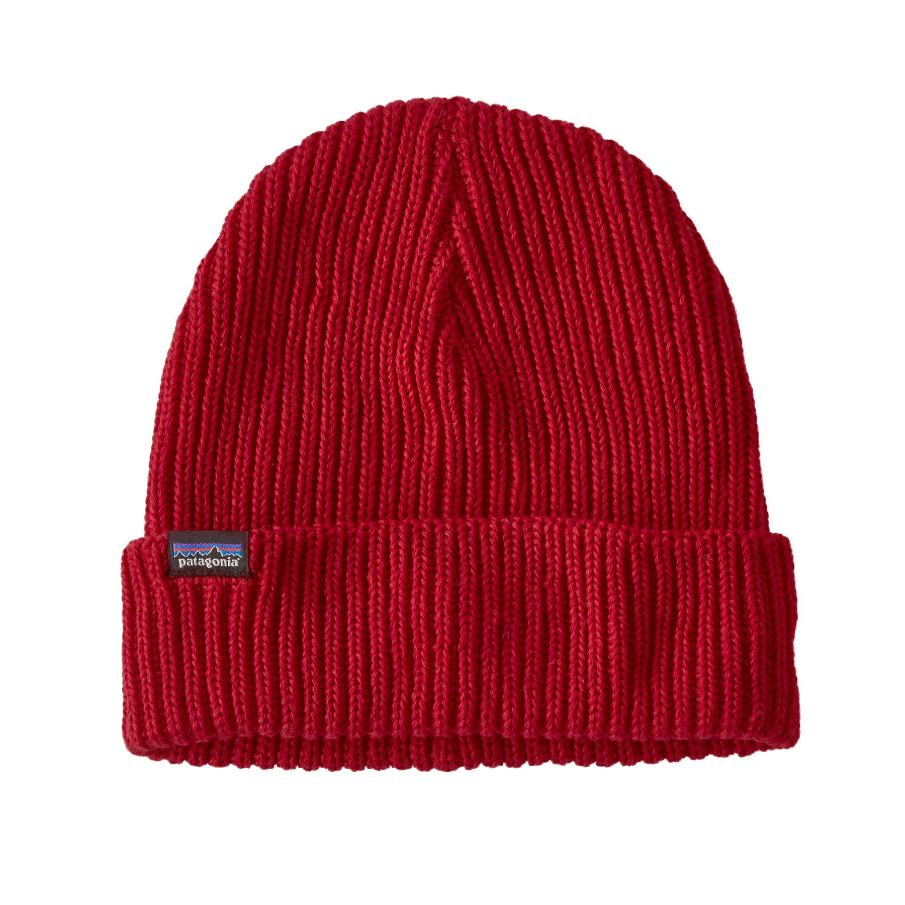 Fishermans Rolled Beanie (Touring Red)