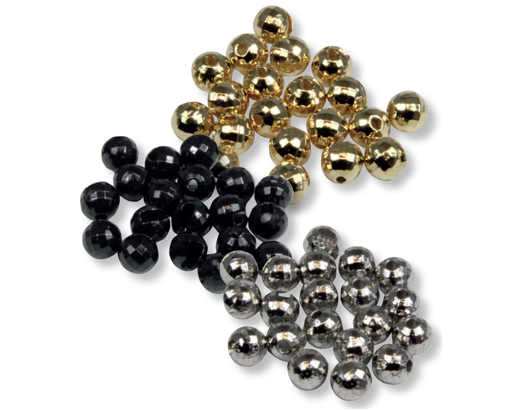 80er-Pack Tungsten Perlen (facettiert)