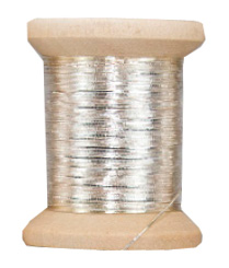 Tinsel Oval (silber)