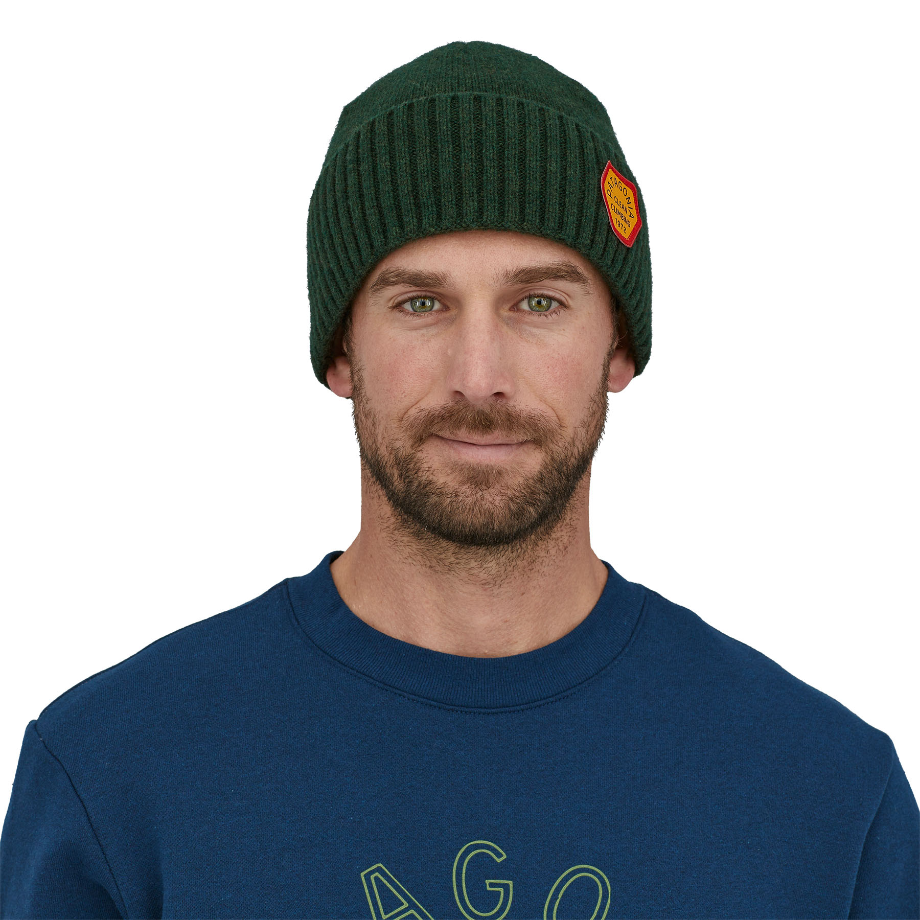 Brodeo Beanie (Climb Patch: Pinyon Green)