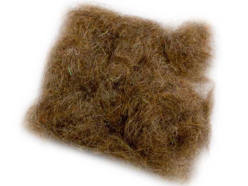 Czech Nymph Dubbing - 12 Gedeckte Farben Im Praktischen Dispenser Für Fliegenbinderei