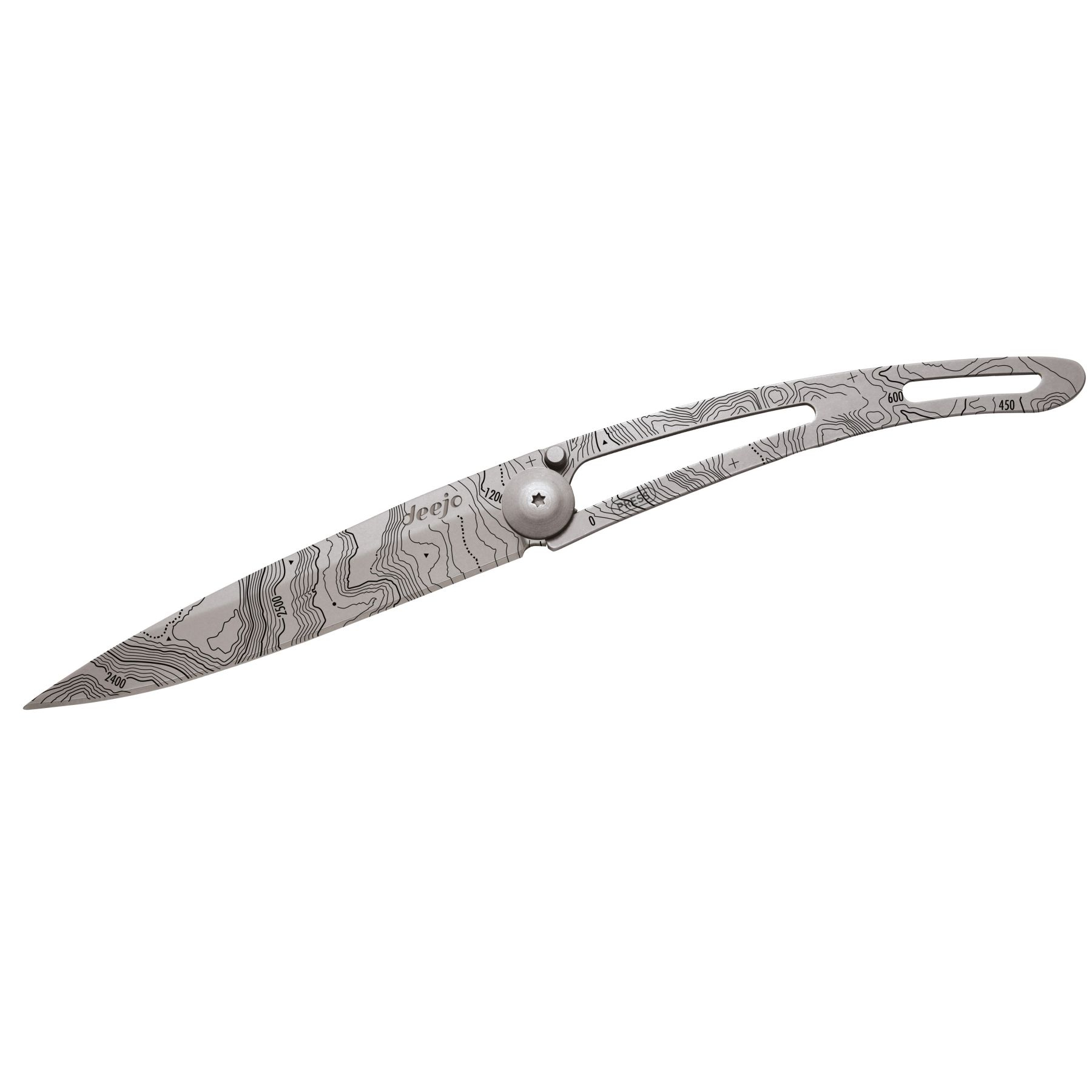 37g Naked, Tattoo "Topographie", Taschenmesser 37g Naked, Tattoo "Topographie", Taschenmesser