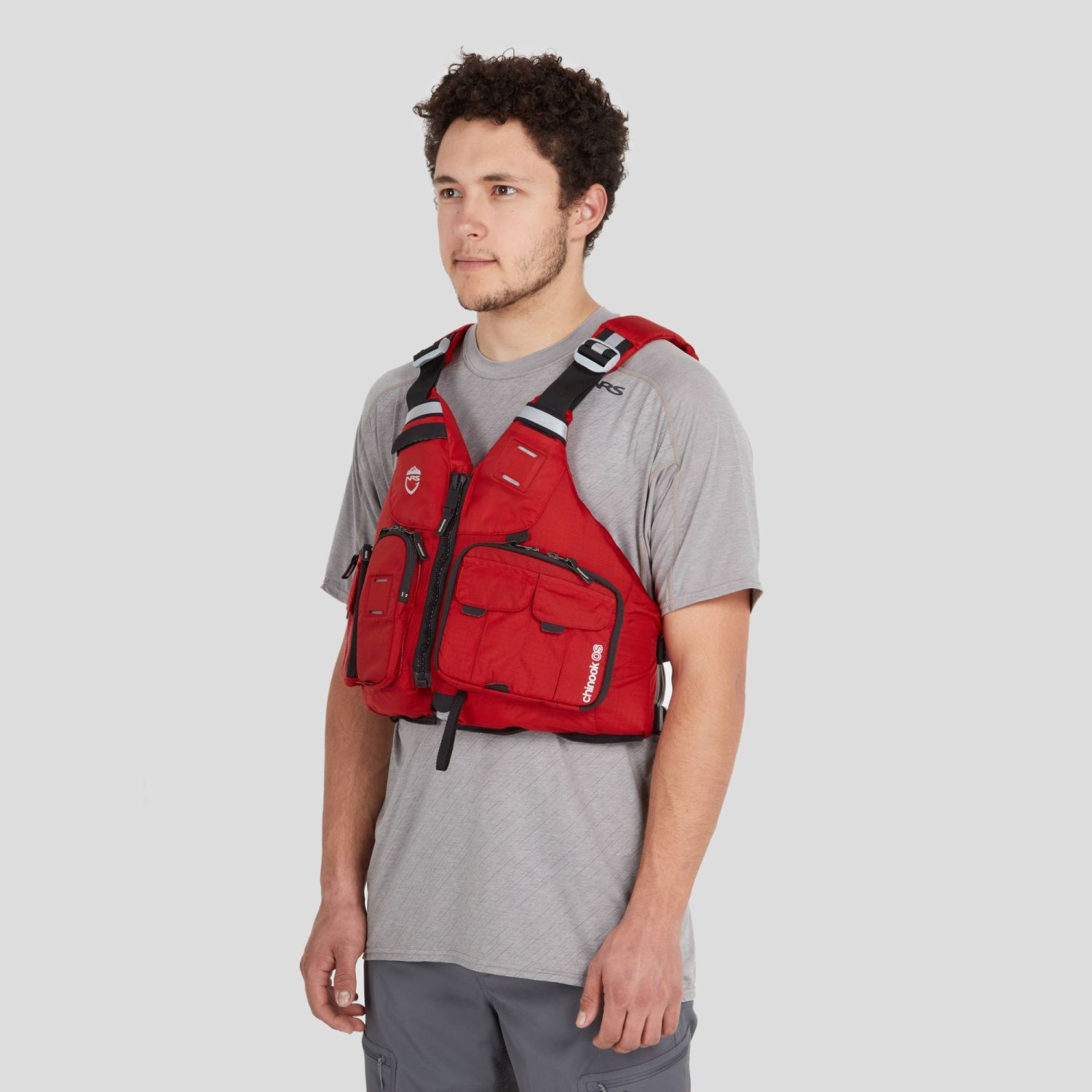 Chinook OS Fishing PFD (red)