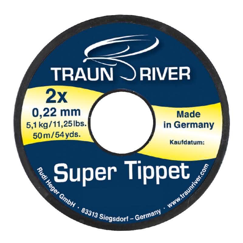 Super Tippet Vorfachmaterial (50m) Stärke: 0.14 mm
