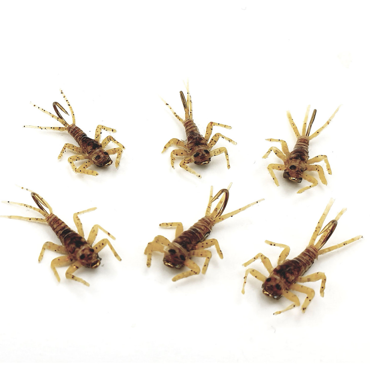 Jig Mayfly Nymph (yellow) (pack of 6)