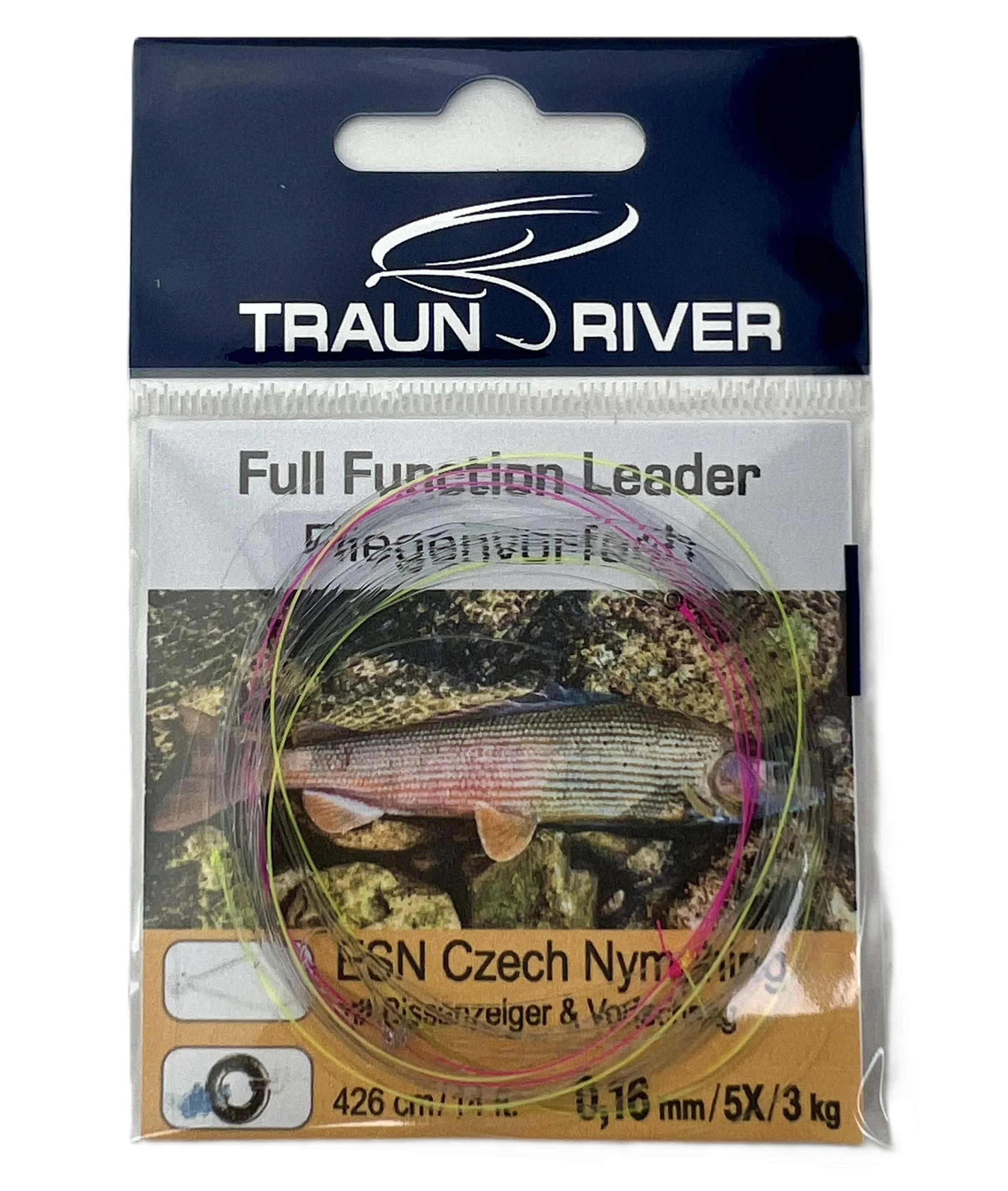 Czech Nymphing Vorfach mit Sichthilfe