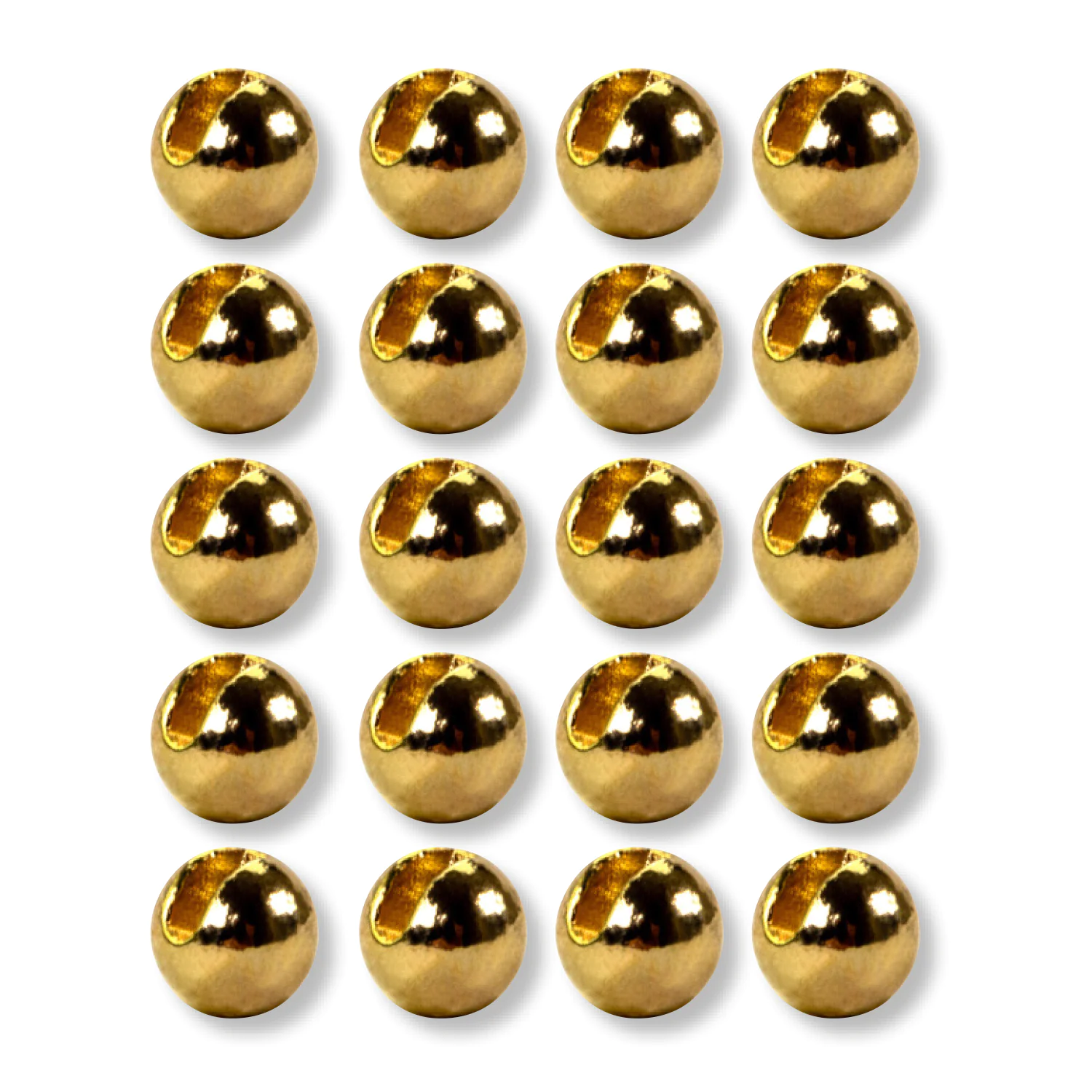 Tungsten Perlen geschlitzt (gold) Tungsten Perlen geschlitzt (gold)