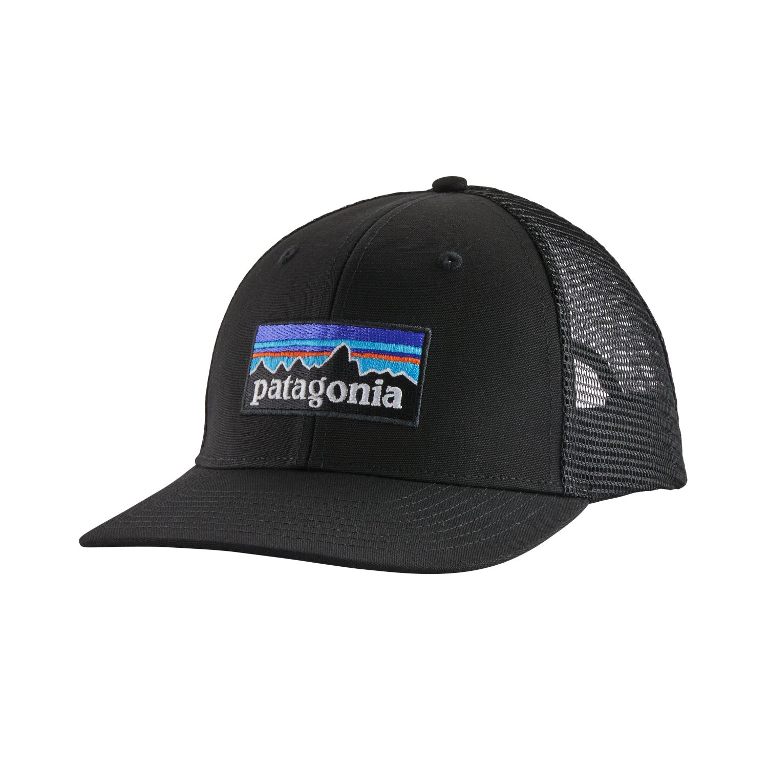 P-6 Logo Trucker Hat (Black)