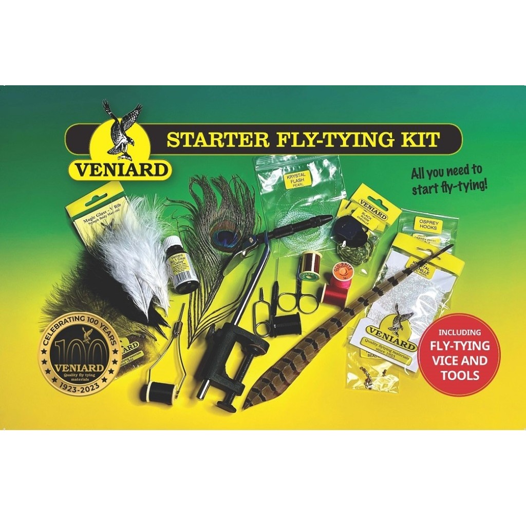 Starter Flytying Kit - Fliegenbinde Startpaket
