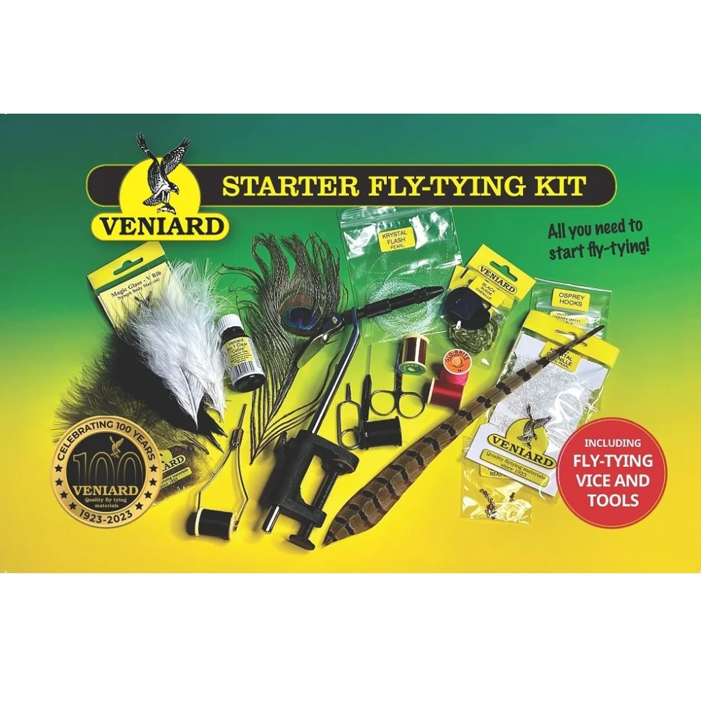 Starter Flytying Kit - Fliegenbinde Startpaket Starter Flytying Kit - Fliegenbinde Startpaket