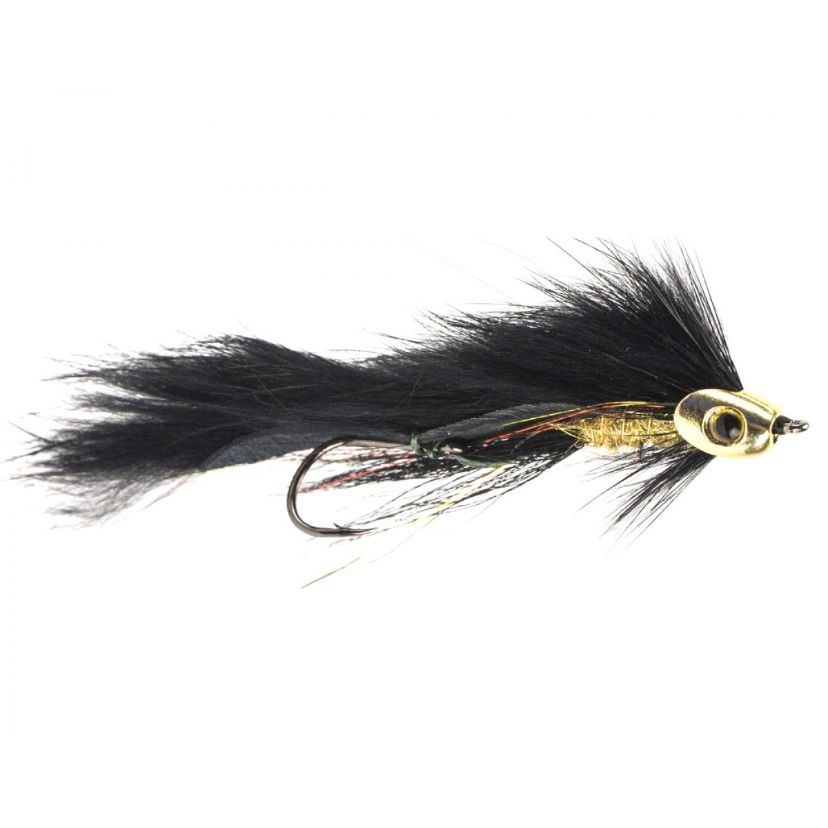 Fish Head Zonker Trailer (black/gold)