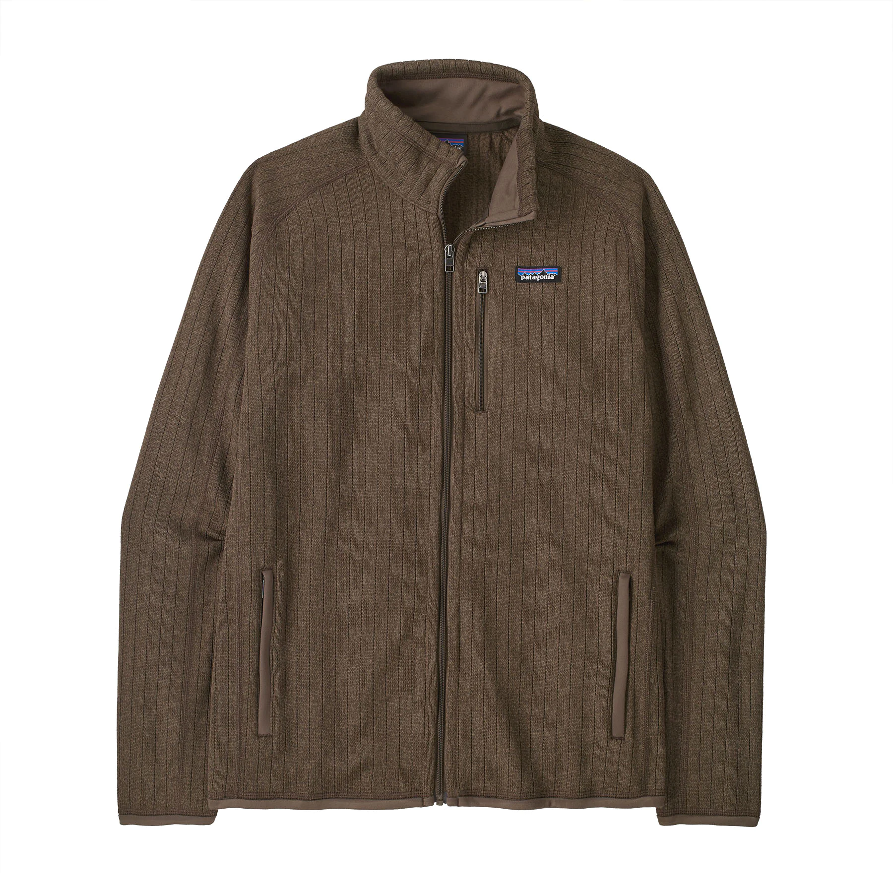 Herren-Jacke, Fleece, Kragen-Fleece, Reißverschluss, BR-Baumwolle