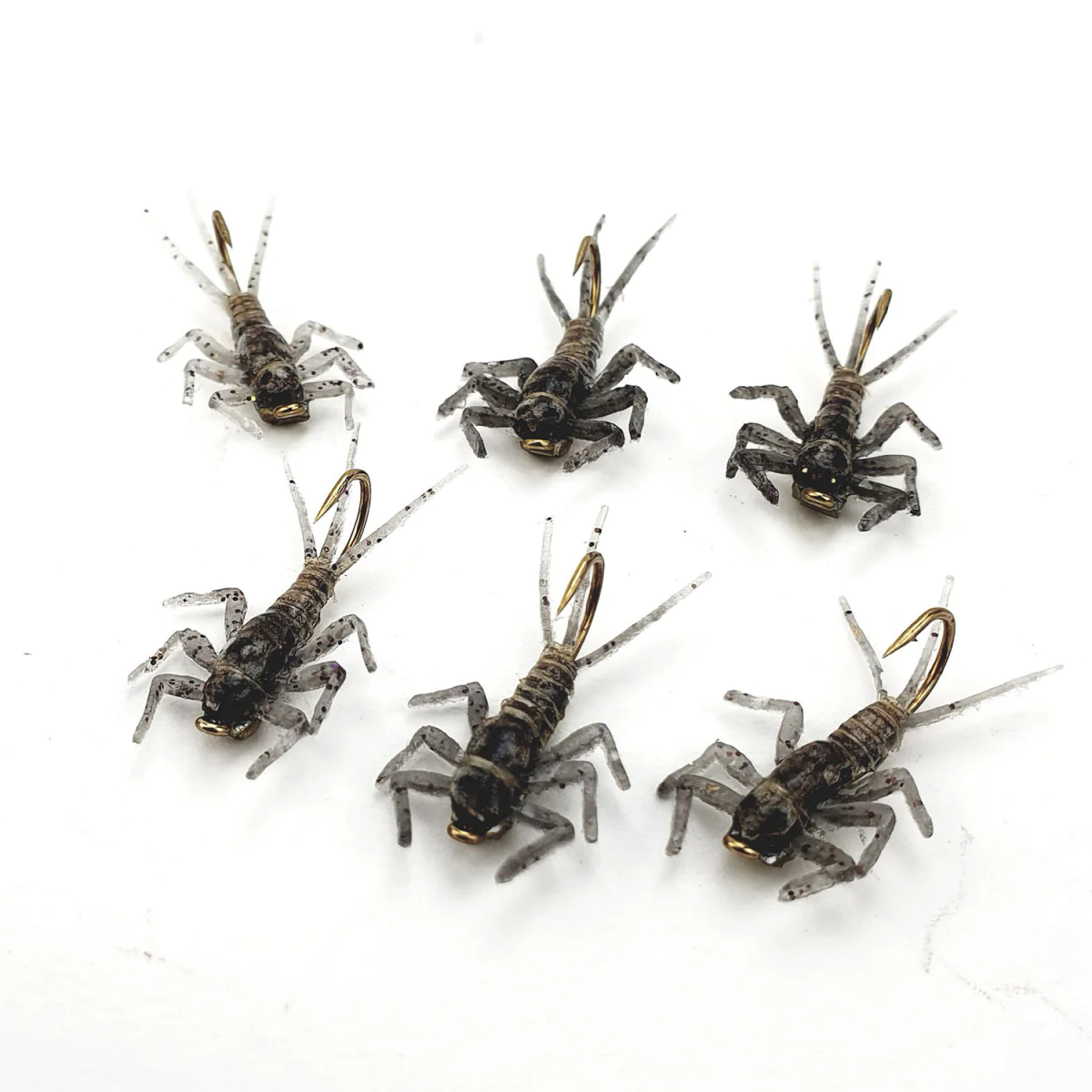 Jig Mayfly Nymph (black) (pack of 6) Jig Mayfly Nymph (black) (pack of 6)