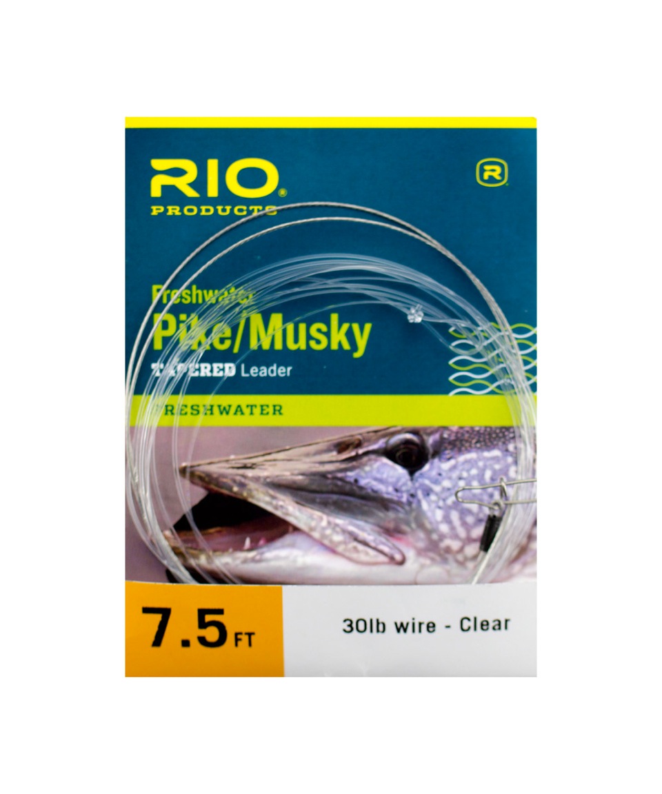 Pike/Musky 7.5 ft (wire with snap)