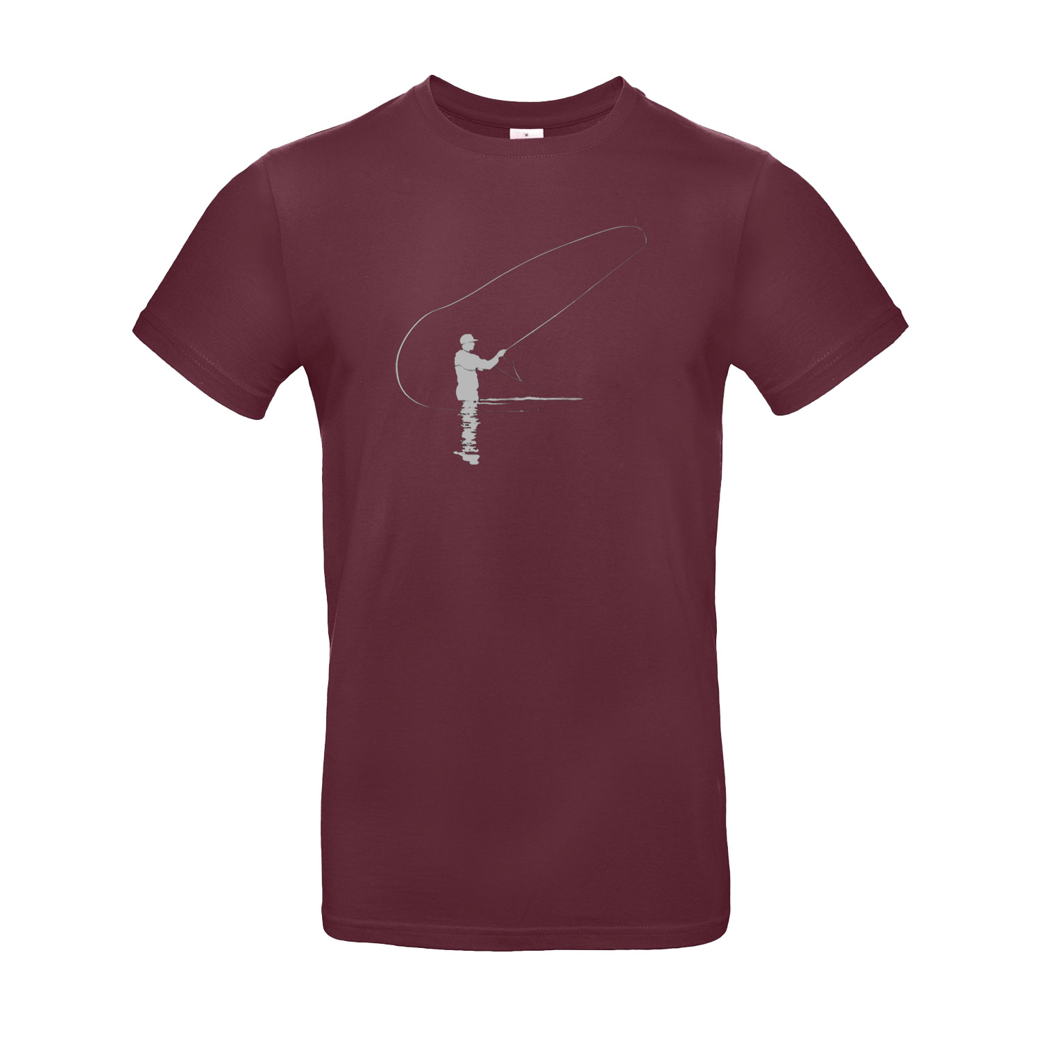 T-Shirt Caster (burgundy)