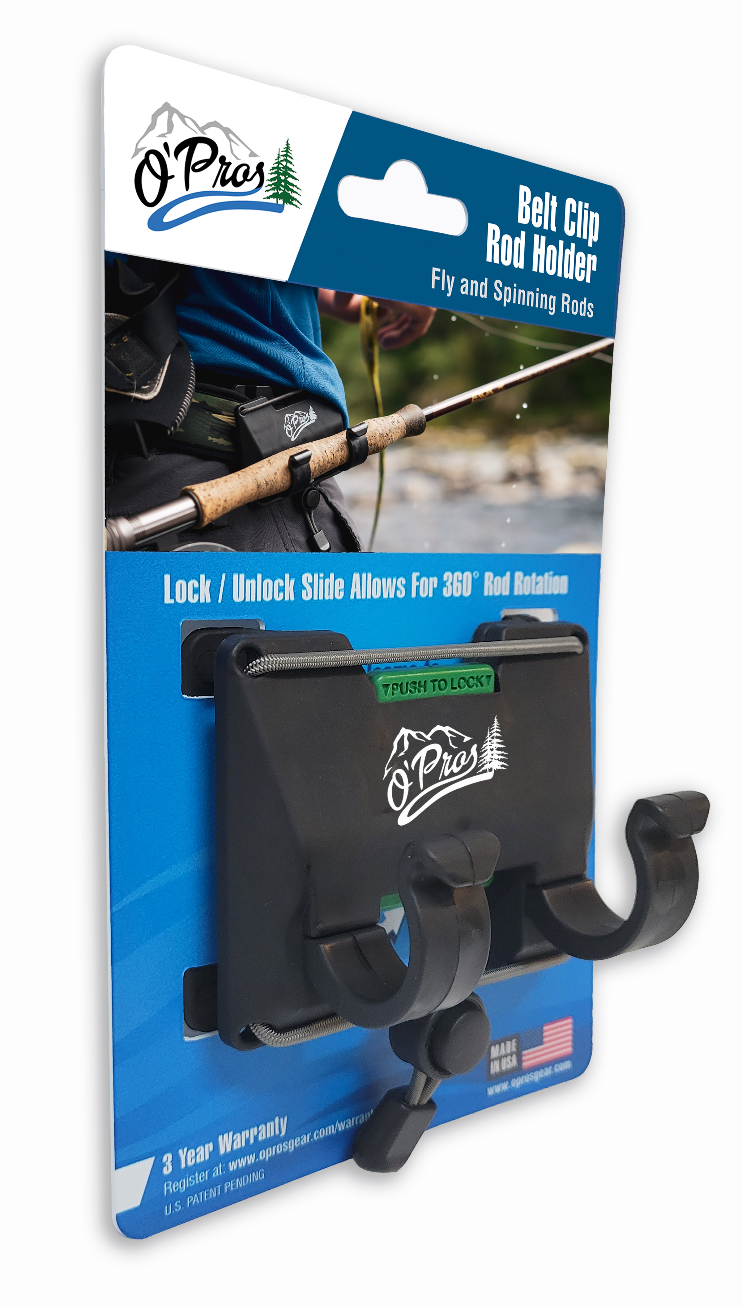 O'Pros 3rd Hand Rutenhalter