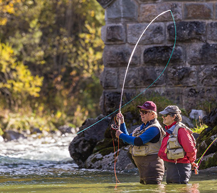 Zweihand Fliegenrute - Trout Spey, Lachsangeln