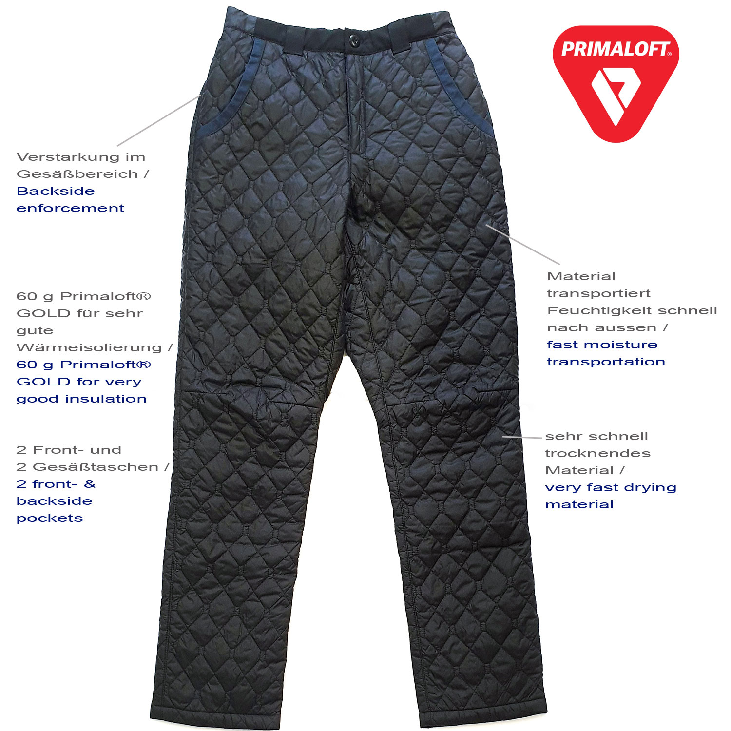 Primaloft Gold Insulation Pants