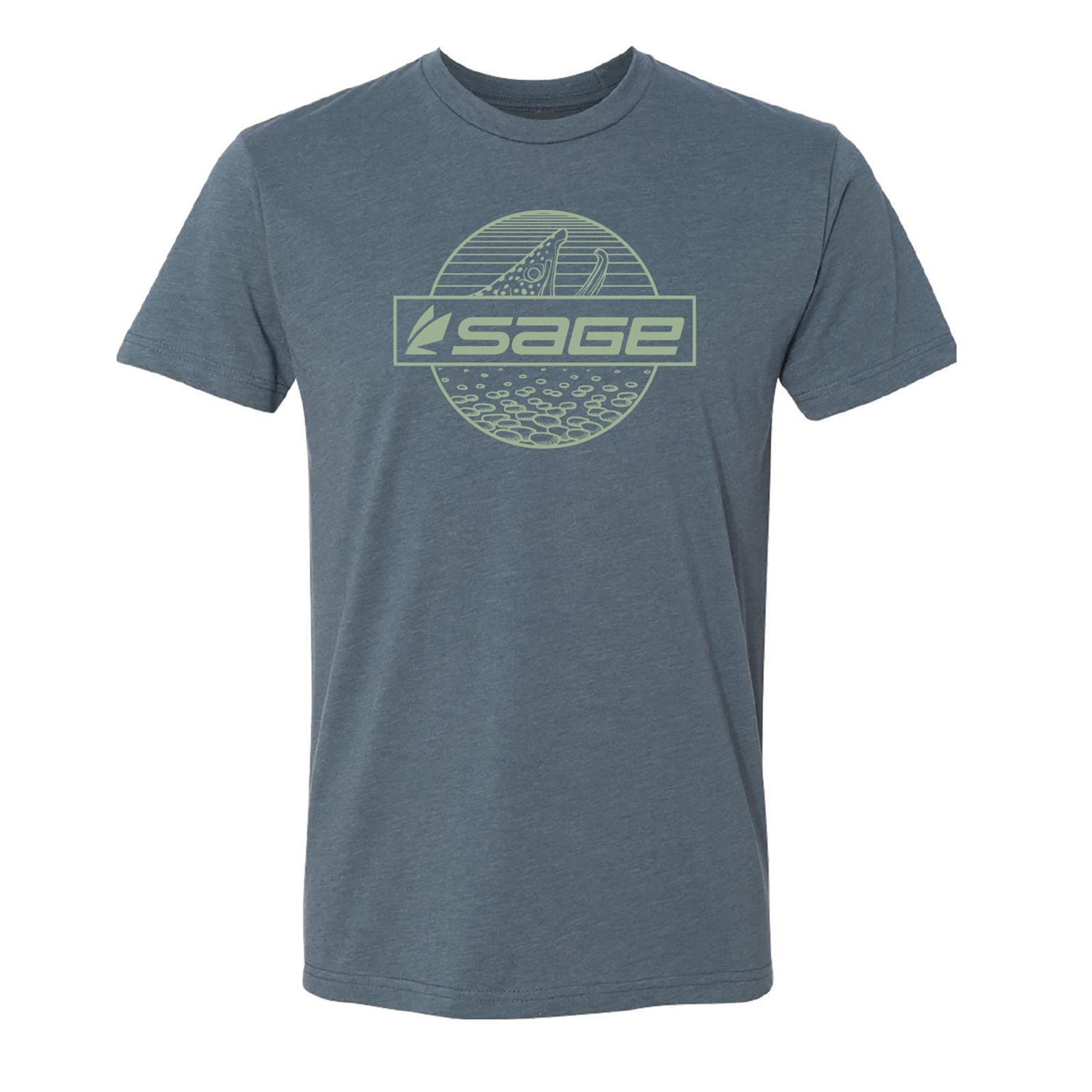 Rising Brown Tee (indigo) Rising Brown Tee (indigo)