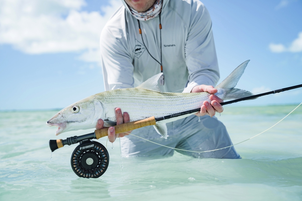 R8 Fly Rod with Bonefish