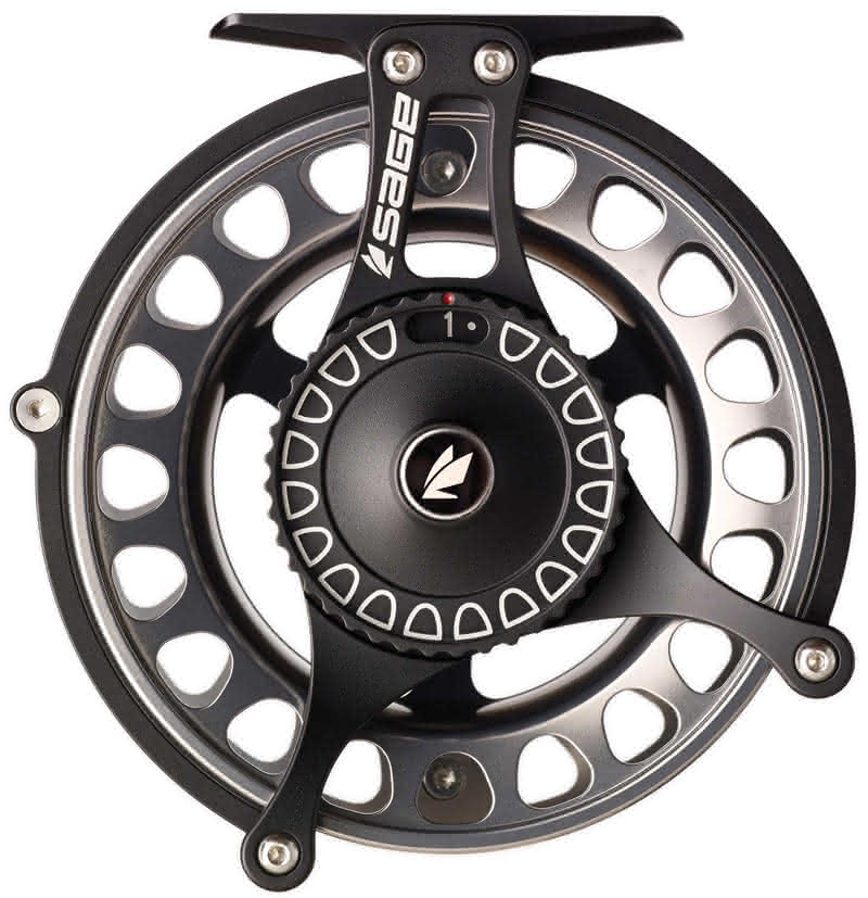 Evoke 10 (stealth/platinum) Fly Reel - right hand retrieve