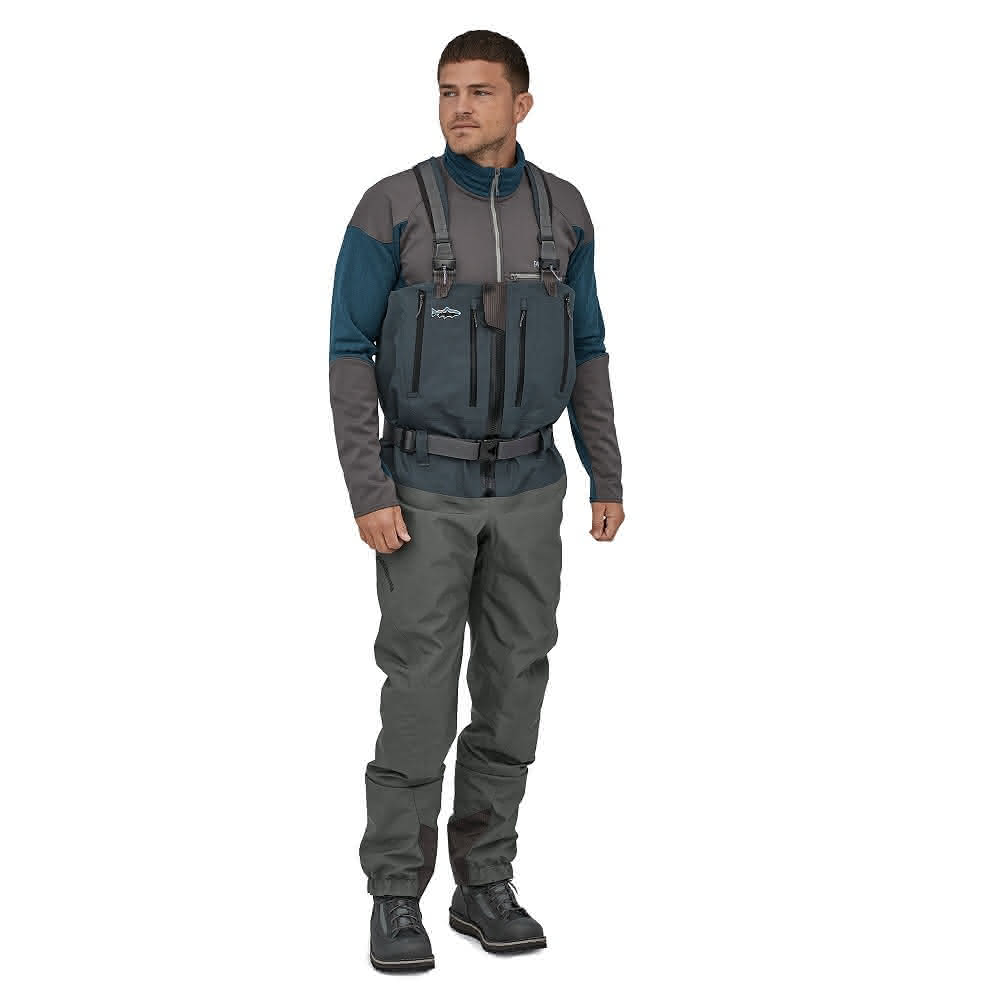 Mens Swiftcurrent Expedition Zip Front Wathose (forge grey)