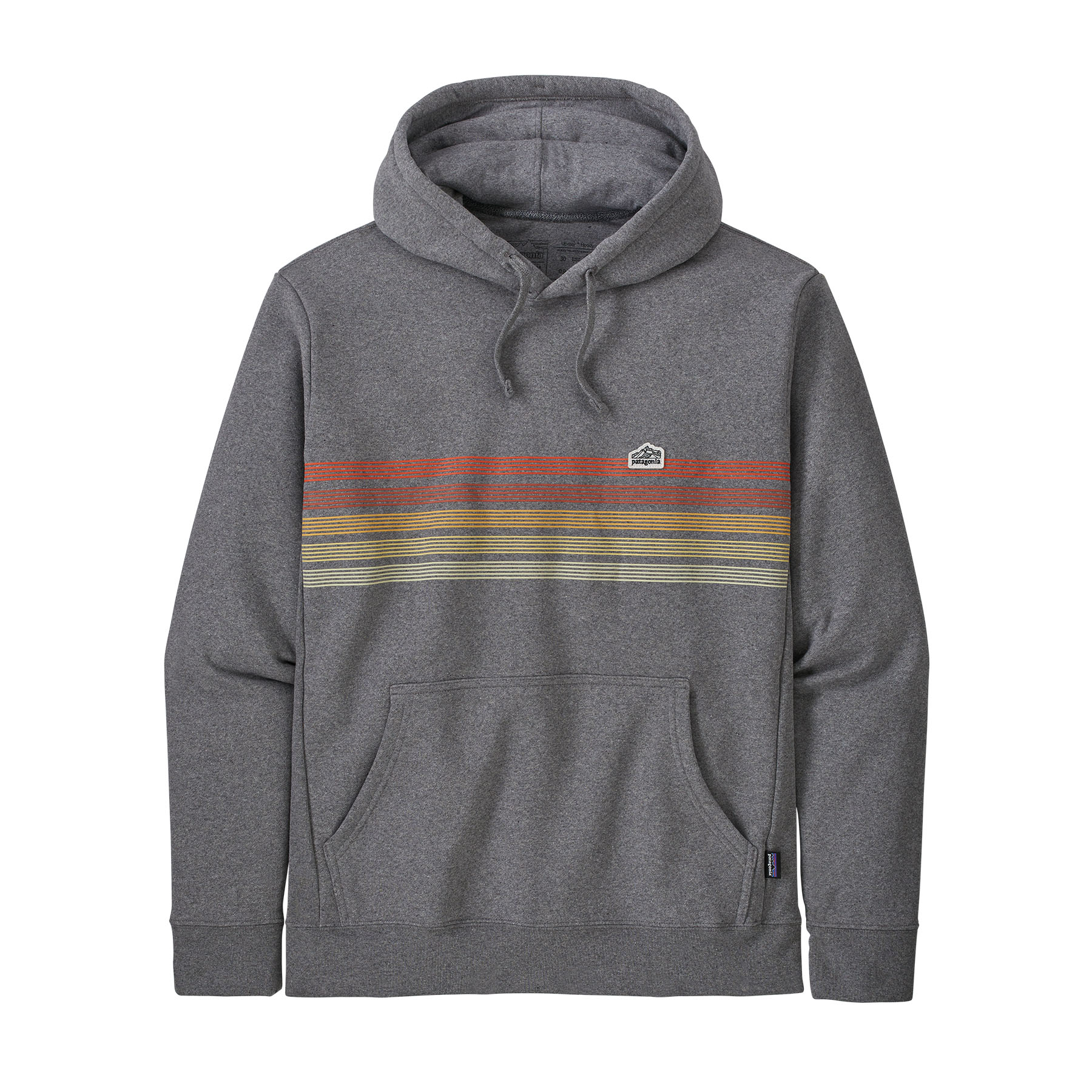 Line Logo Ridge Stripe Uprisal Hoody (gravel heather) Line Logo Ridge Stripe Uprisal Hoody (gravel heather)