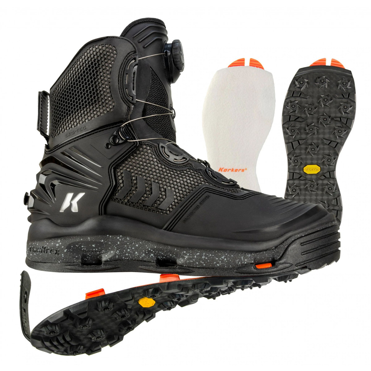 River OPS (BOA) Watschuh (Felt & Vibram)