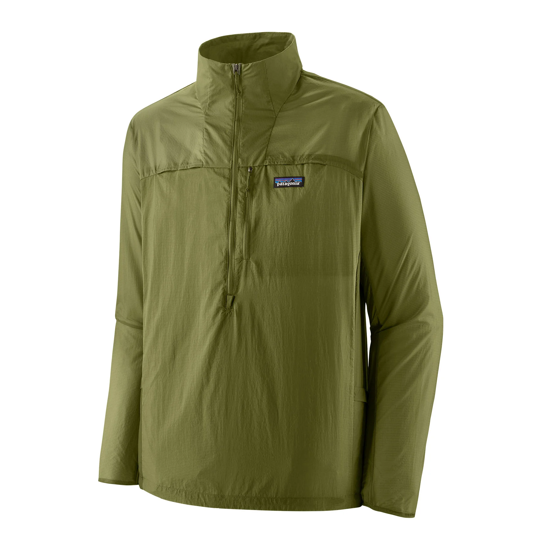 M's Houdini Stash 1/2-Zip Pullover (caper green)