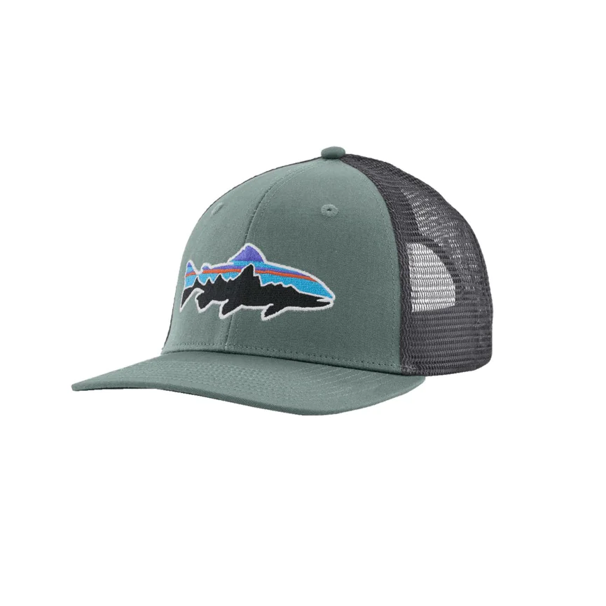 Fitz Roy Trout Trucker Hat (Cover Green)