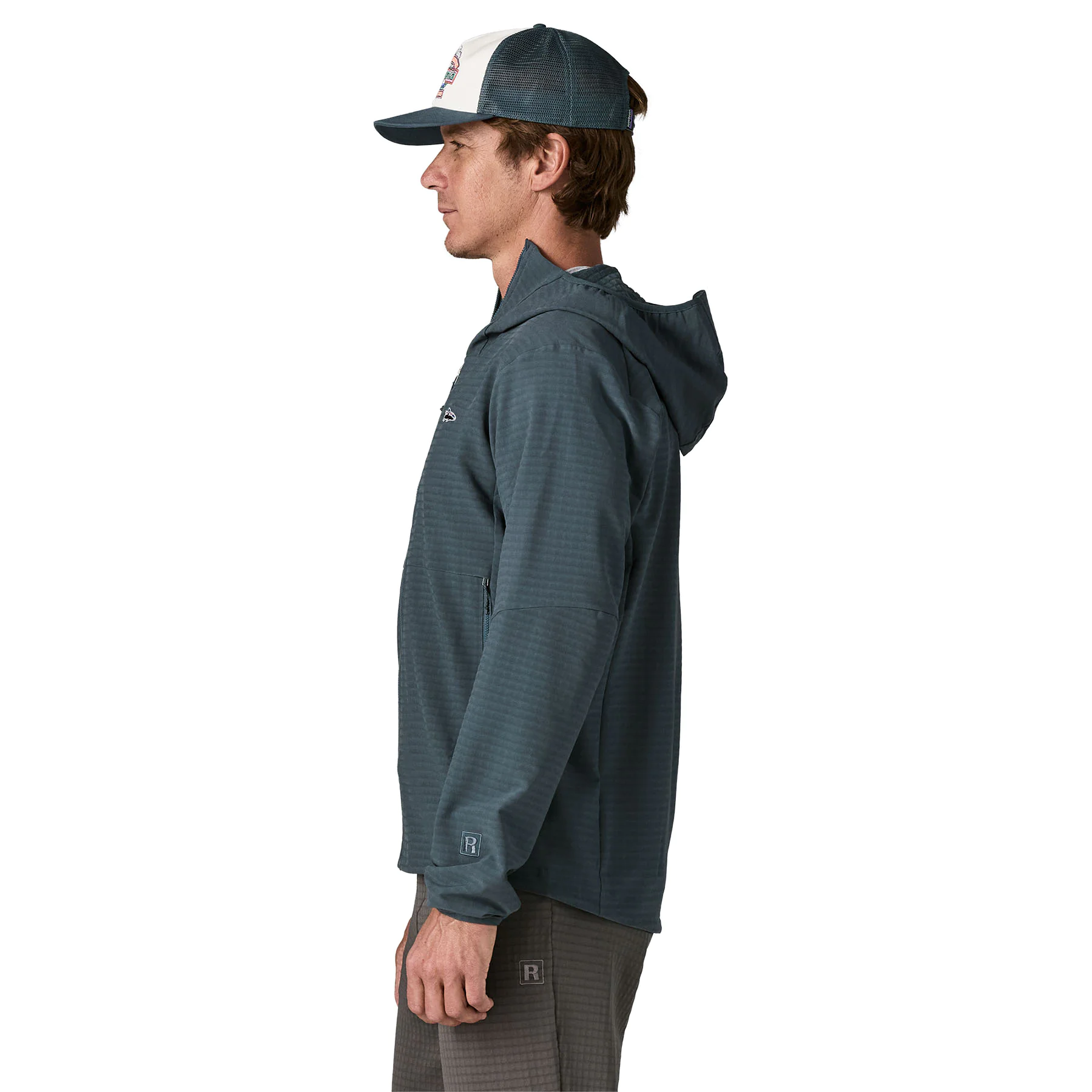 R1 TechFace Fitz Roy Trout Hoody (summit blue)