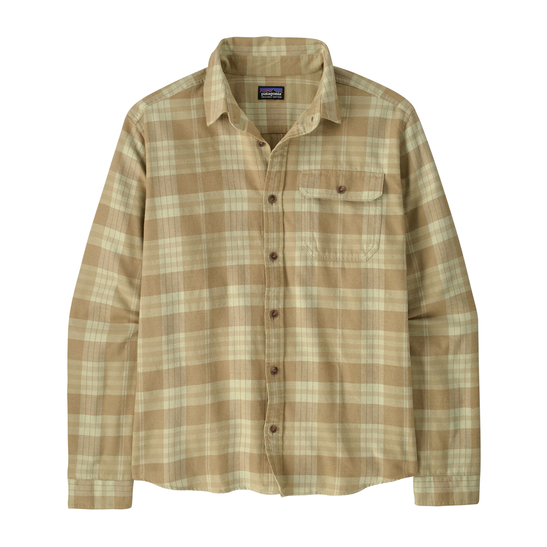 Lightweight Fjord Flannel Shirt (Weathered Stone)
