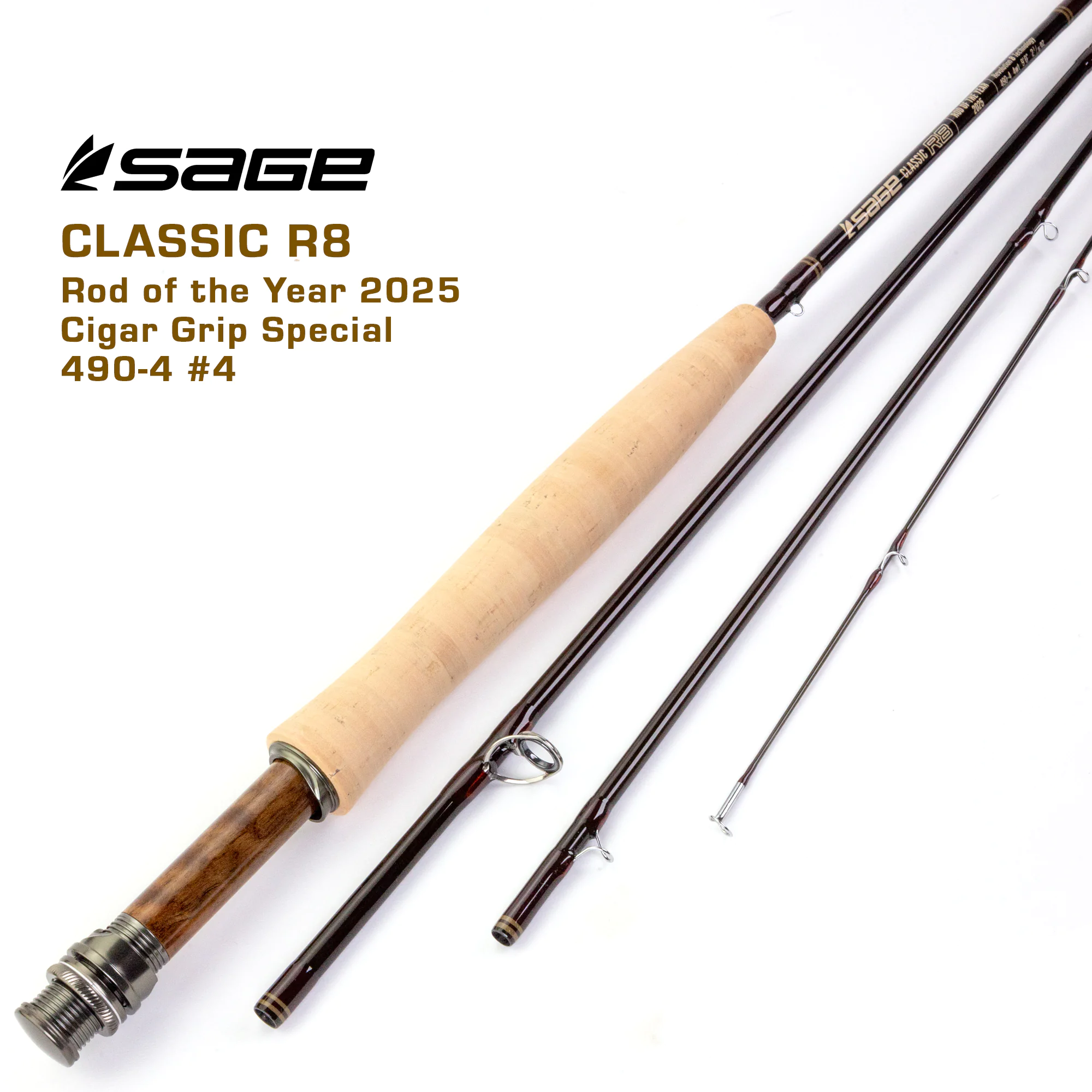 Rof of the Year: Classis R8 Fly Rod with Cigar Grip Rof of the Year: Classis R8 Fly Rod with Cigar Grip