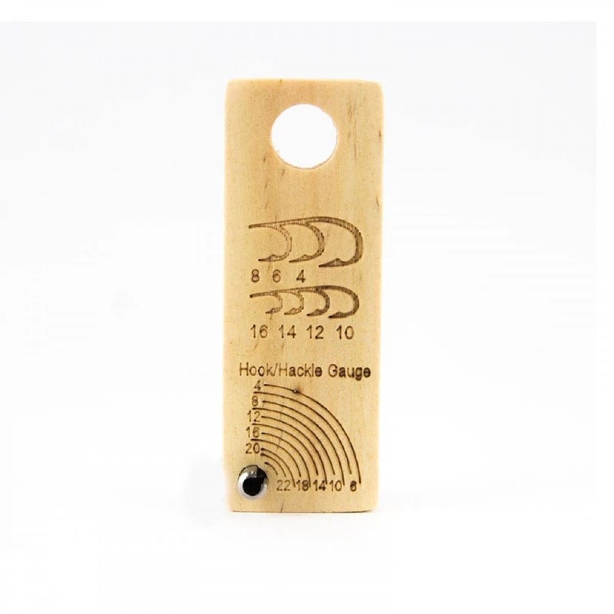 Wooden Hackle Gauge Wooden Hackle Gauge
