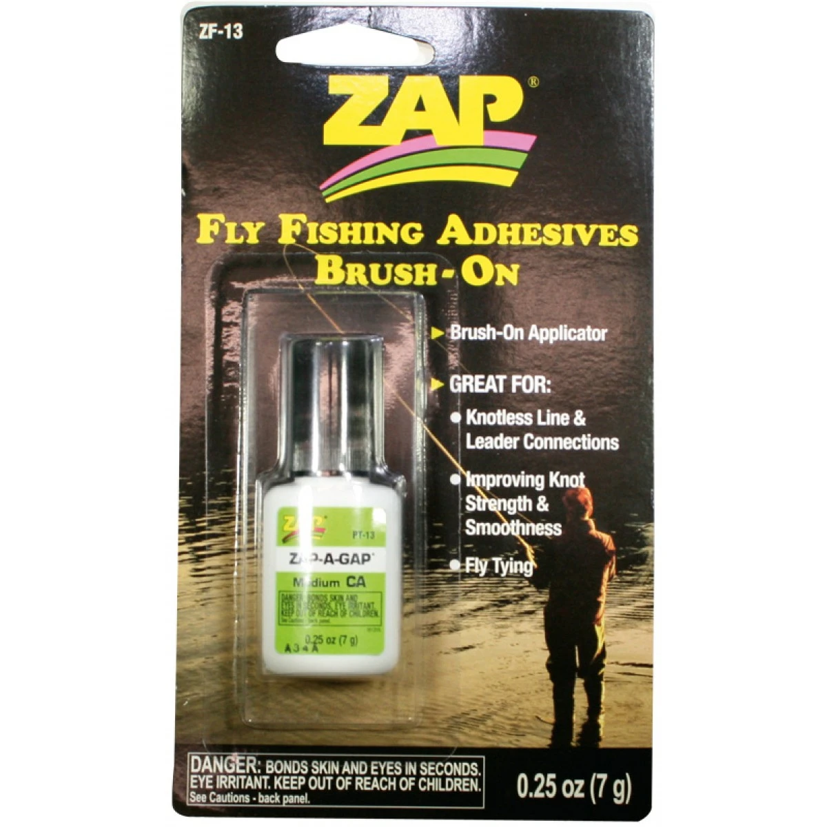 Zap-a-Gap Bush-On Adhesive Zap-a-Gap Bush-On Adhesive