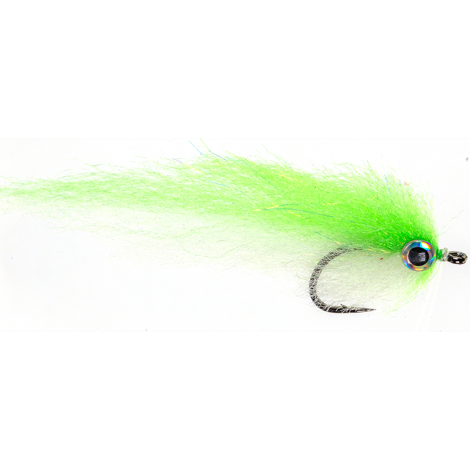 FLY FISHING FLIES - Chartreuse TARPON FLY size 3/0 (3 pcs.)