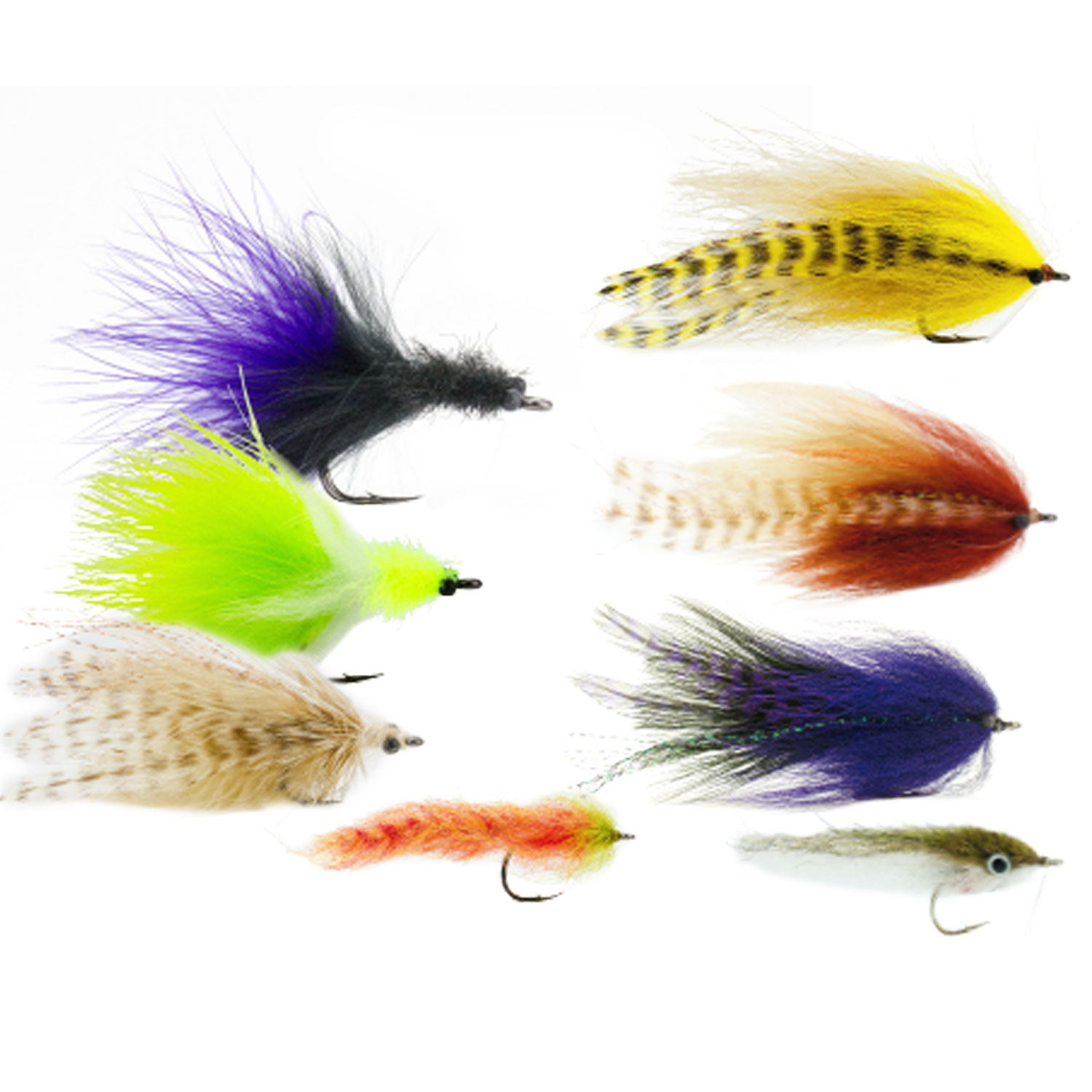 12er-Pack Moderne Tarpon Fliegen