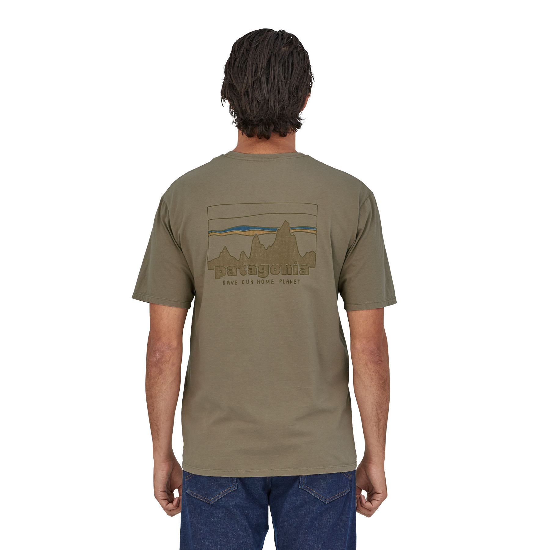 Men's '73 Skyline Organic T-Shirt (garden green) Men's '73 Skyline Organic T-Shirt (garden green)