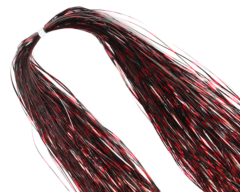 Barred Flashabou Magnum Colour: red / black Barred Flashabou Magnum Colour: red / black
