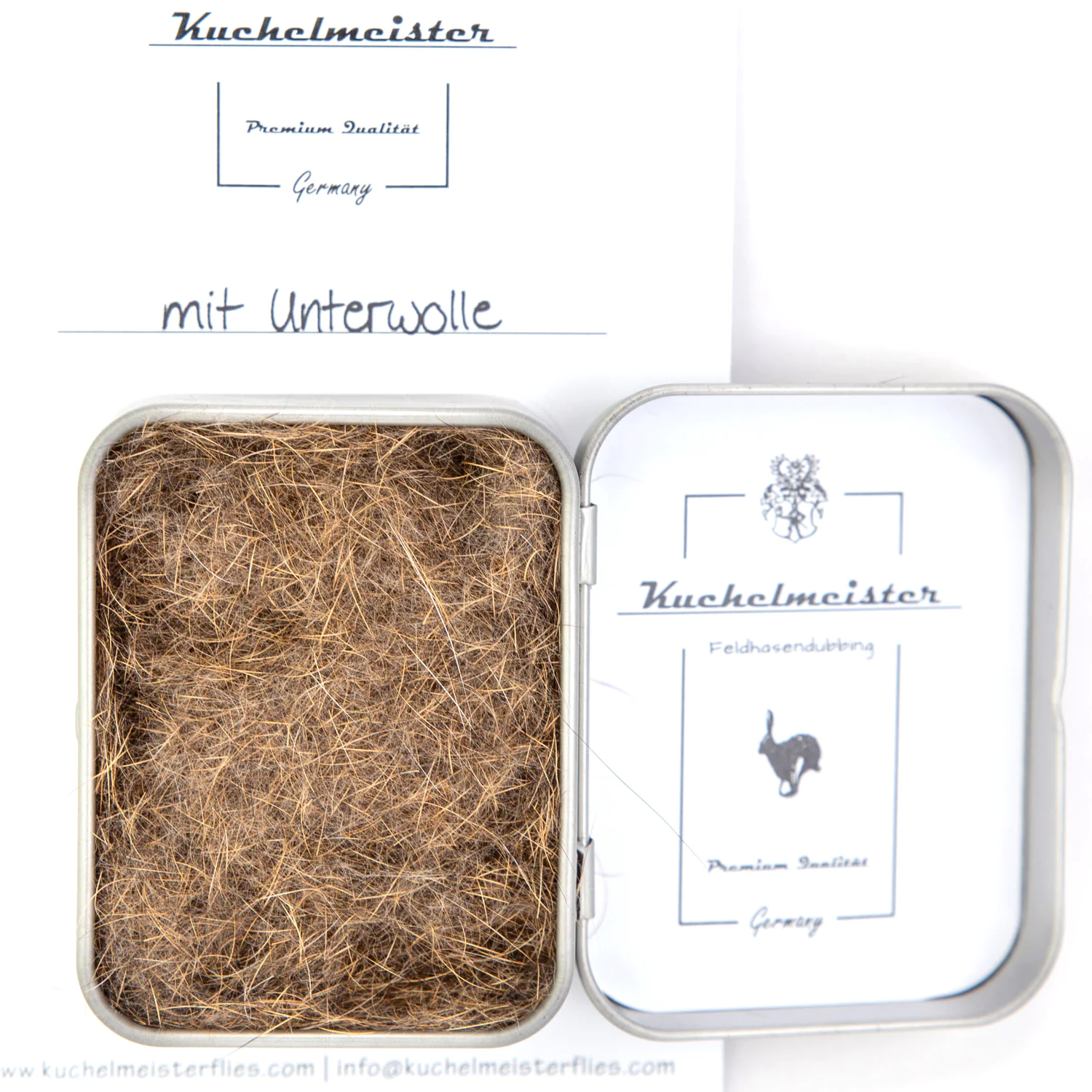 Kuchelmeister Feldhasendubbing, natur - mit Unterwolle