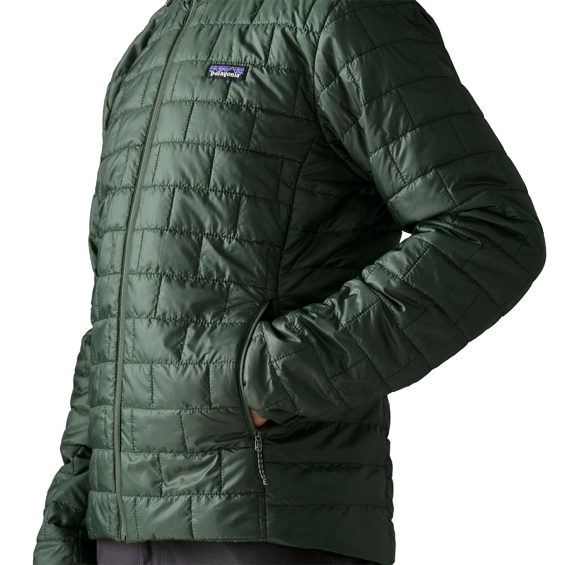 Pufferjacke, Daunenjacke, Gesteppte Jacke, Grün, Patagonia