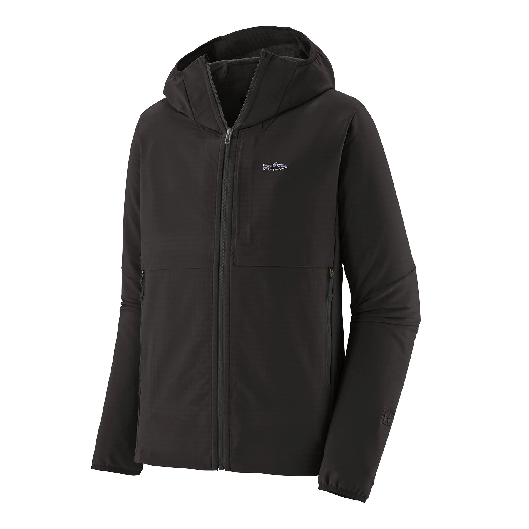 R1 TechFace Fitz Roy Trout Hoody (black) R1 TechFace Fitz Roy Trout Hoody (black)