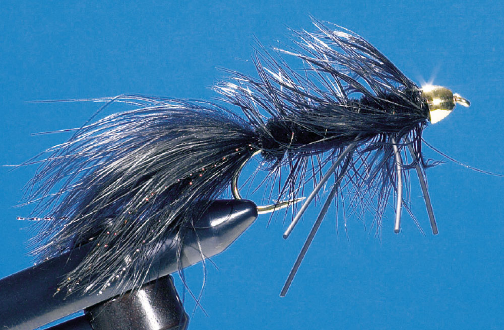Conehead Wooly Bugger (black)