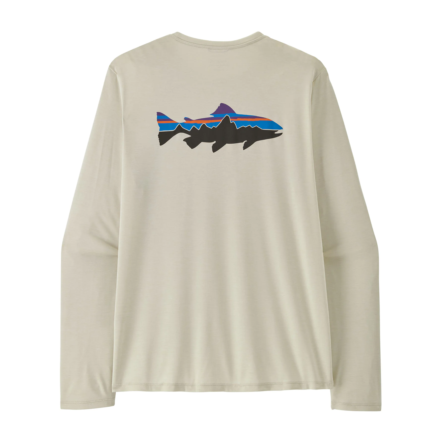 Long Sleeve Cap Cool Daily Shirt - Fitz Roy Trout