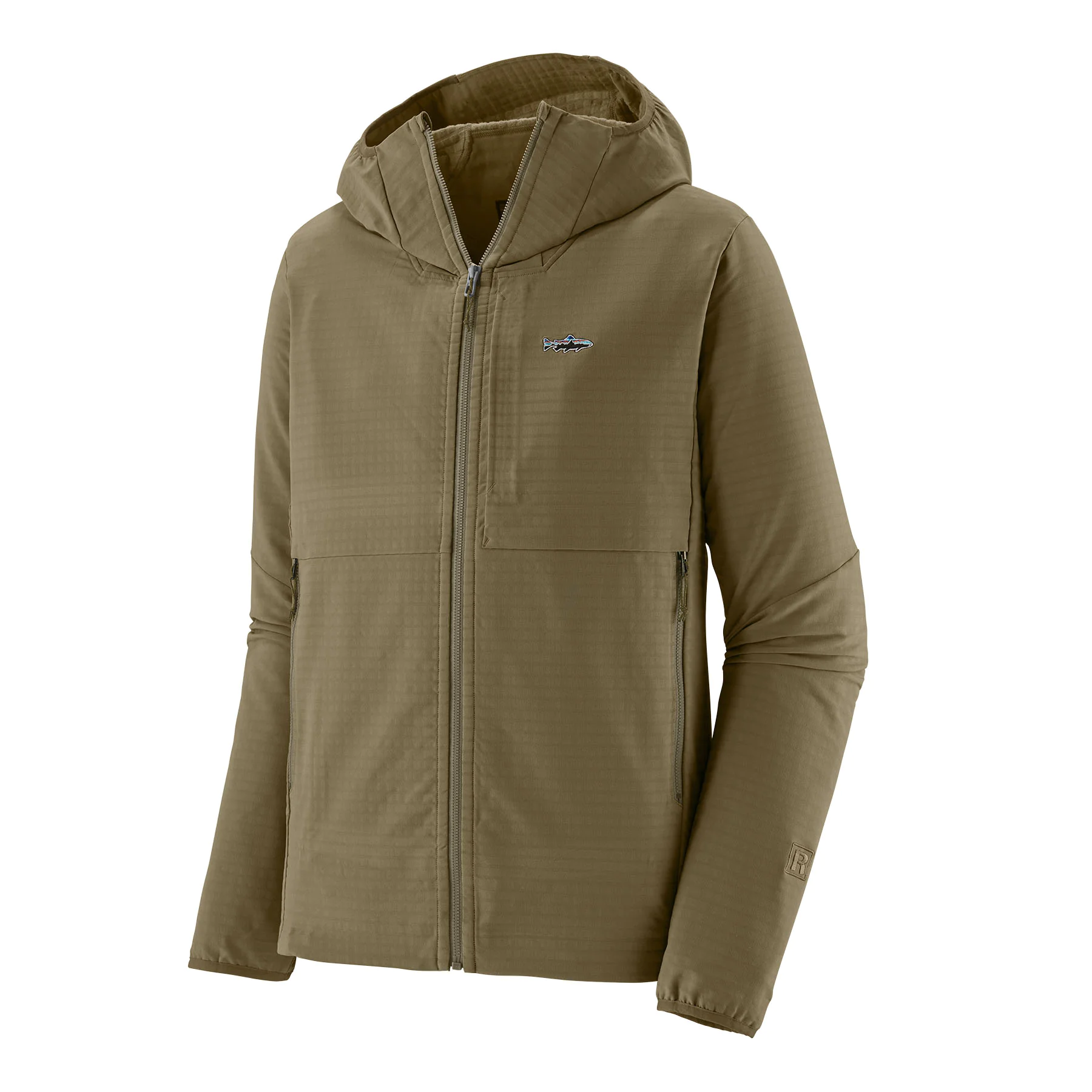 R1 TechFace Fitz Roy Trout Hoody (dark ash) R1 TechFace Fitz Roy Trout Hoody (dark ash)