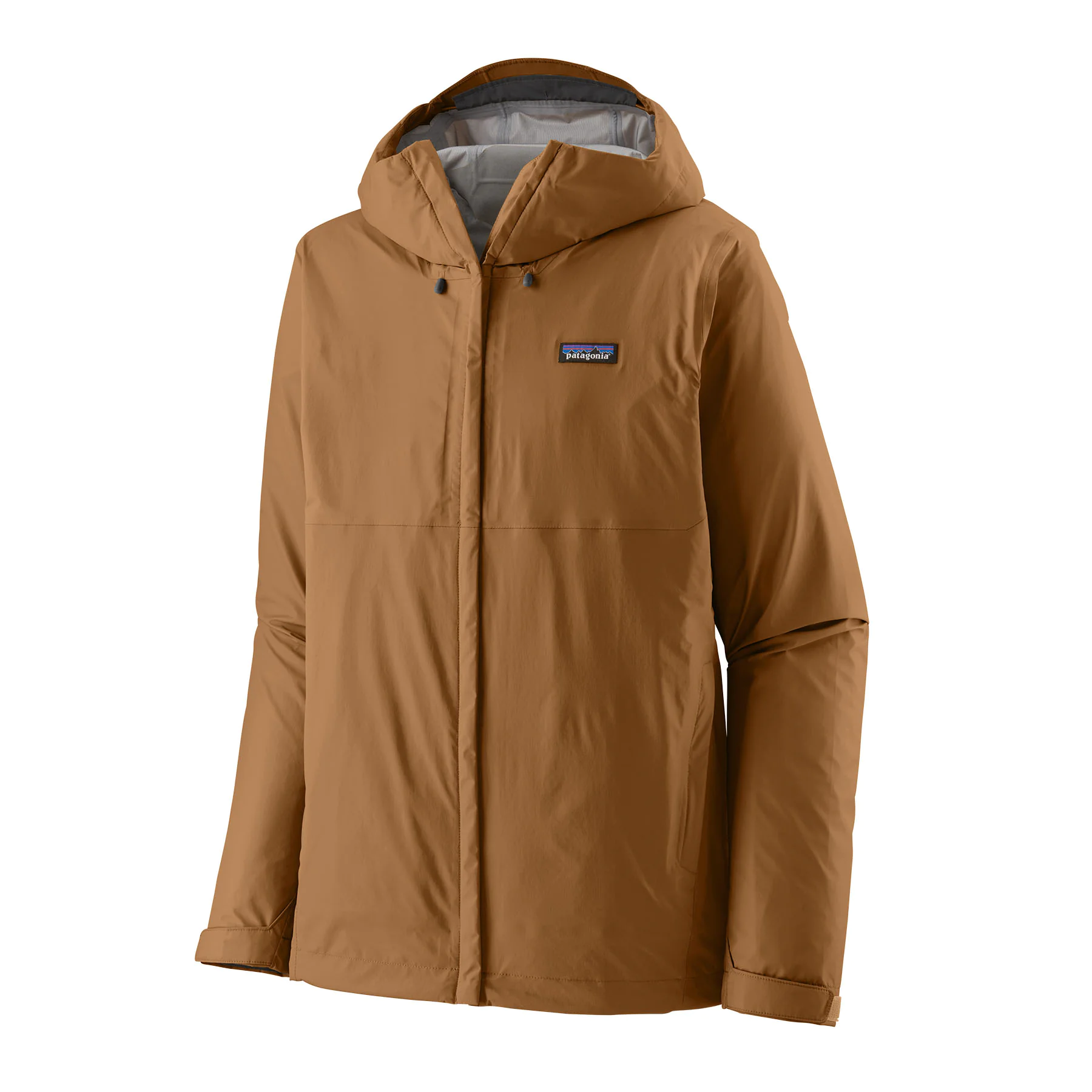 Regenjacke, Herrenjacke, Kapuzenjacke, Nylonjacke, Braun
