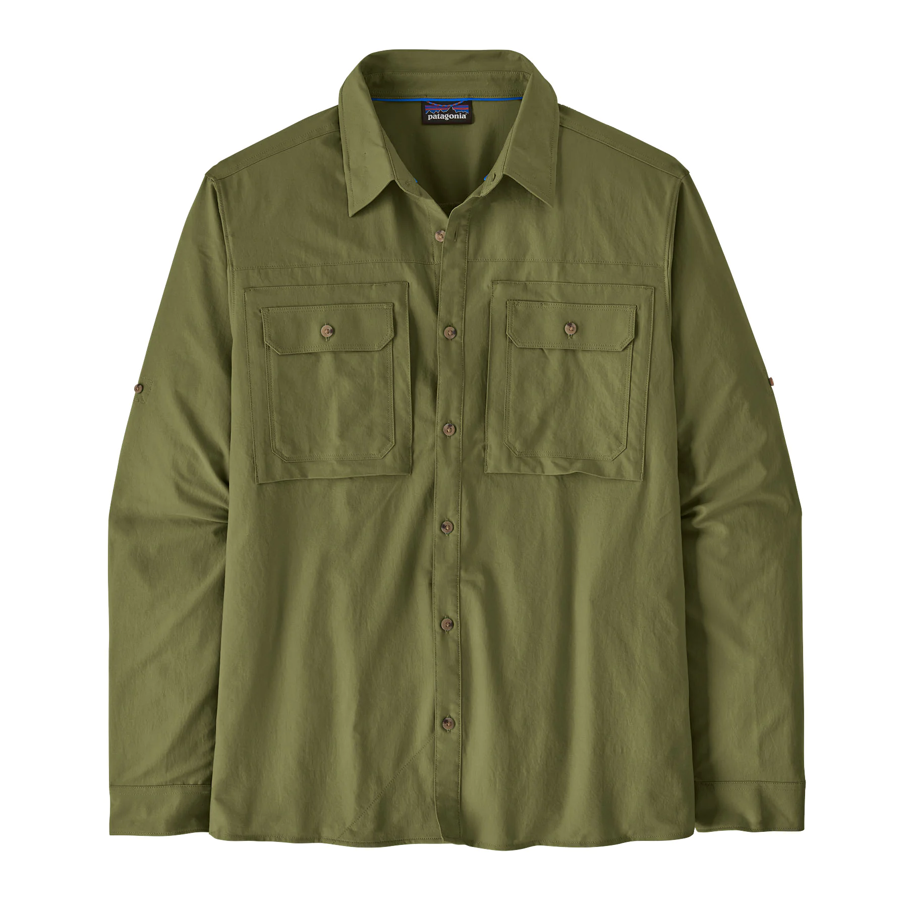 Self Guided Sun Shirt (caper green)