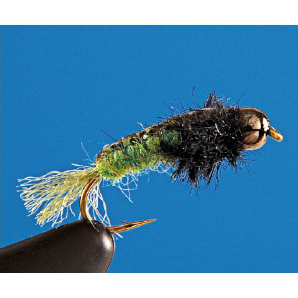 Tungsten Uncased Caddis (green)