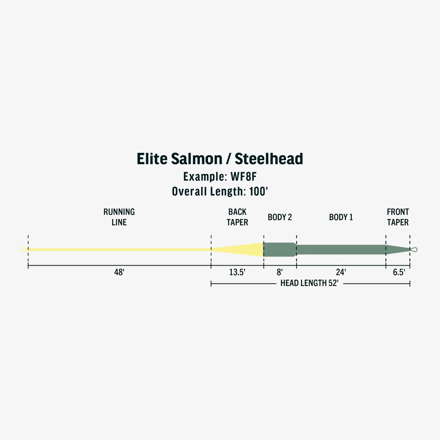 Elite Salmon/Steelhead Fly Line (Floating) Elite Salmon/Steelhead Fly Line (Floating)