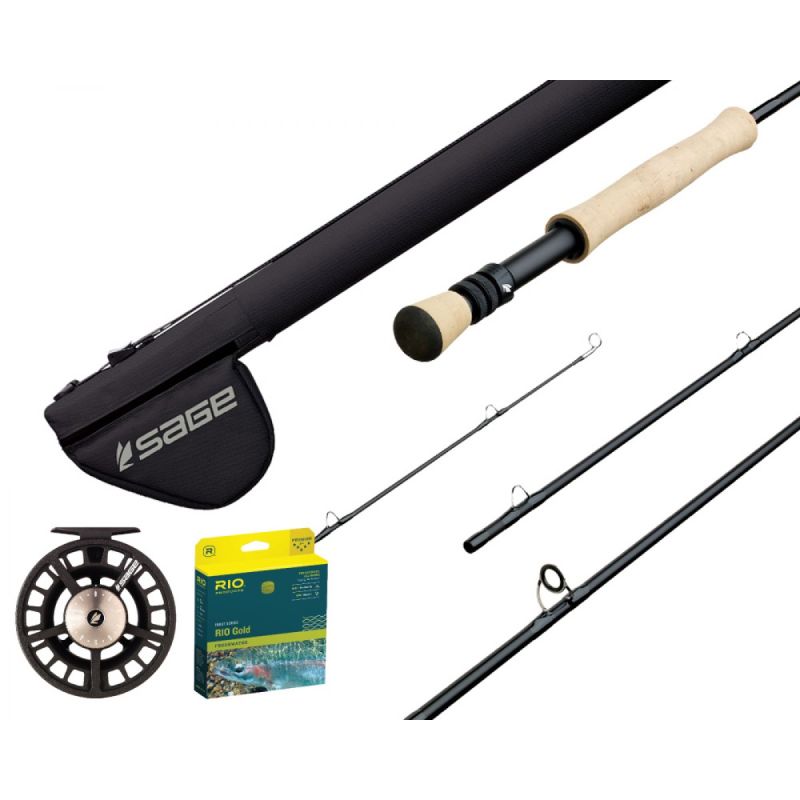 SAGE FOUNDATION Outfit Fliegenrute im KomplettSet